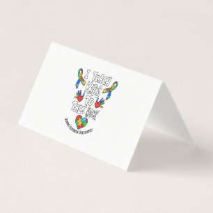 Cartão De Visita Ensino As Crianças A Falarem De Volta Na Terapia 