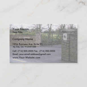 Cartão De Visita Entrada de trabalho do parafuso prisioneiro de