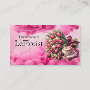 Cartão De Visita Entrega de Flores