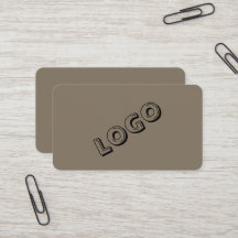 Entrepreneur Logo Business Cards– Elegant Style
