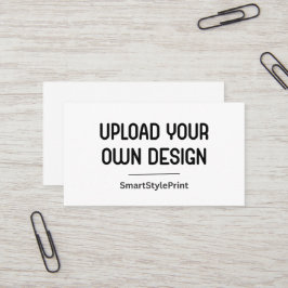 Cartão De Visita Envie Seu Próprio Design Aqui | Personalizado