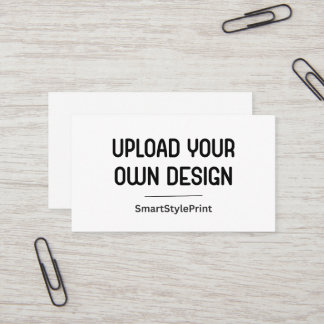 Cartão De Visita Envie Seu Próprio Design Aqui | Personalizado