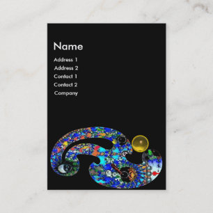 Cartão De Visita EPHEMERAL TOPAZ Beauty,Salon,Spa, Makeup Artist