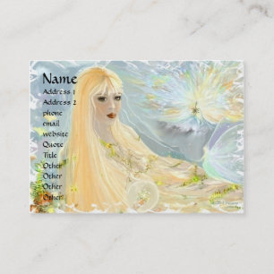 Cartão De Visita Equinócio outonal