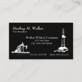 Cartão De Visita Equipamento de perfuração para a exploração do