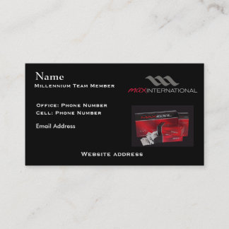 Cartão De Visita Equipe máxima do milênio