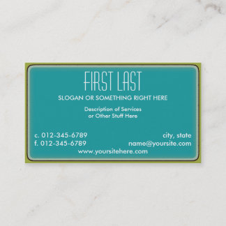 Cartão De Visita Eric