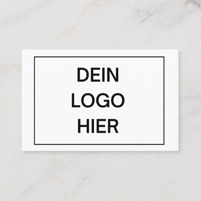 Cartão De Visita Erstelle deine eigene Visitenkarte Online (Frente)