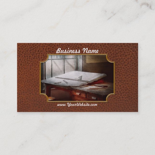 Cartão De Visita Esboço - antes dos computadores existiu (Frente)