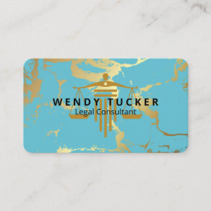 Cartão De Visita Escamas da Lei de Justiça   Conselho Legal