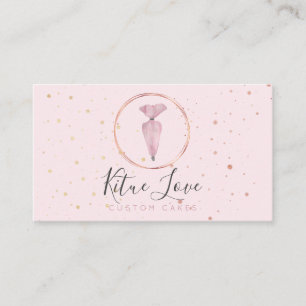 Cartão De Visita Escola de Bolo de Padaria Pasteriana