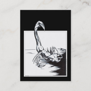 Cartão De Visita Escorpião