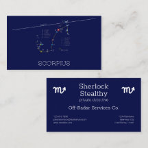 Escorpião de constelação do Zodiac