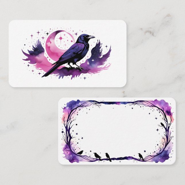 Cartão De Visita Escreva Suas Próprias Placas Tarot Oracle (Frente/Verso)