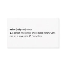 Escritor definido [como você]