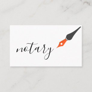 Cartão De Visita Escritor Freelance logotipo da caligrafia da