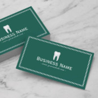 Escritório de Dentista em Teal Green Minimalista