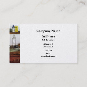 Cartão De Visita Escritório de Veterinária do século XIX