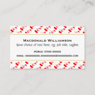 Cartão De Visita Escritura Cristã do CANADÁ John 3:16