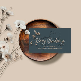 Cartão De Visita Esculpindo o corpo do marinho contorcendo o esteti