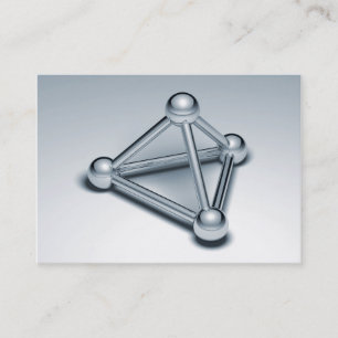 Cartão De Visita Esferas conectadas
