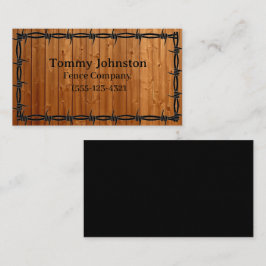 Cartão De Visita Esgrima com fio de barba