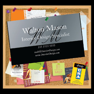 Cartão De Visita Especialista em decoração moderna personalizada 🏆