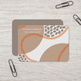 Cartão De Visita Especialista em Design Interior