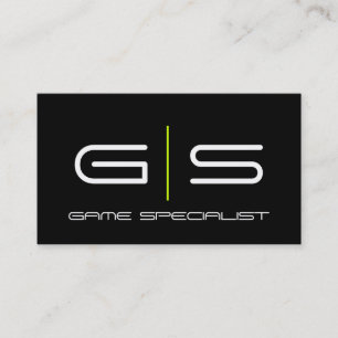 Cartão De Visita Especialista em Jogos de Vídeo Game
