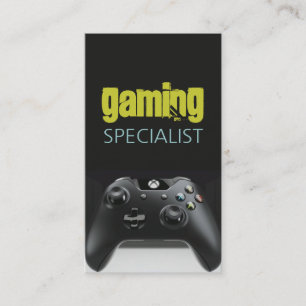 Cartão De Visita Especialista em Jogos de Vídeo Game