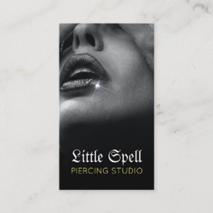 Cartão De Visita Especialista em Piercing Studio Tatot Piercing