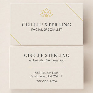 Cartão De Visita Especialista Facial