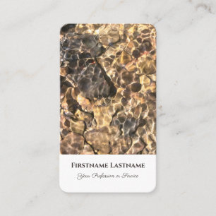 Cartão De Visita Especialistas em treino de água fluidificante e lí