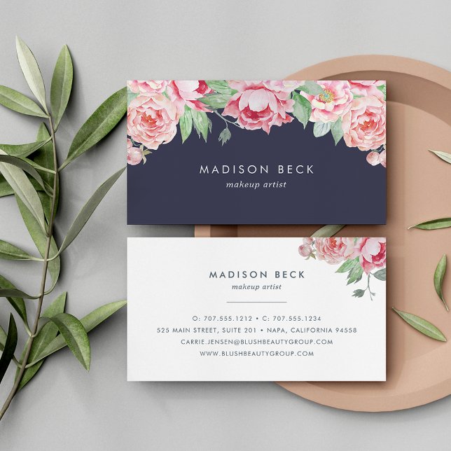 Cartão De Visita Espessura e Marinho (Criador carregado)