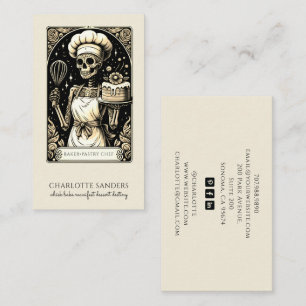 Cartão De Visita Espetáculo Espetáctil Sepia Tarot