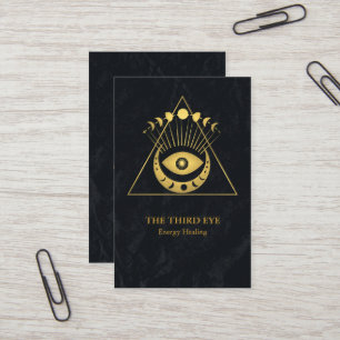 Cartão De Visita Espiritual Energie Heiler Reiki