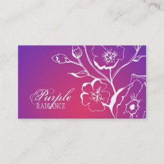Cartão De Visita esplendor do roxo 311-Lush