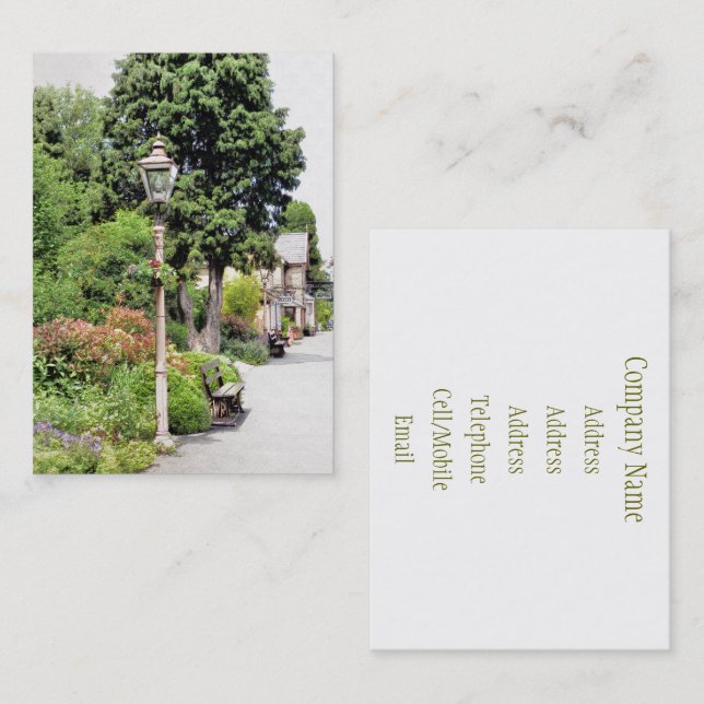 CARTÃO DE VISITA ESTAÇÃO DO COMBOIO (Frente/Verso)