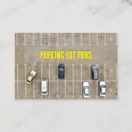 Cartão De Visita Estacionamento de Lote