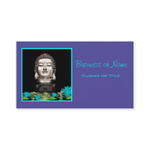 Estátua da Cabeça de Silver Buddha