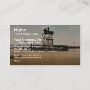 Cartão De Visita Estátua de Napoleon mim, pH do clássico de