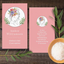 Estheticista Moderno Stylist Spa Elegante Chic Flo