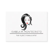 Estilista de Cabelos Minimalista