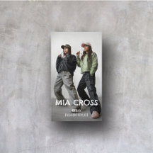 Estilista de Moda Urbana Design Moderno Minimalist