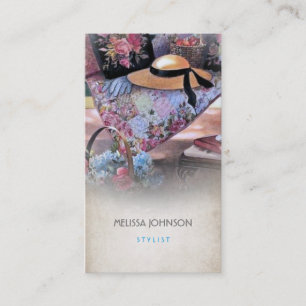 Cartão De Visita Estilista personalizado do psicólogo do terapeuta