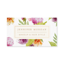 Estilo Cabelo Makeup Beleza Salão Feminina Floral