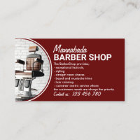 Estilo Mínimo Burgundy Fotos de Salão de Cabelo