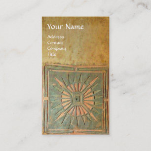 CARTÃO DE VISITA ESTRELA DA MANHÃ, MONOGRAMA