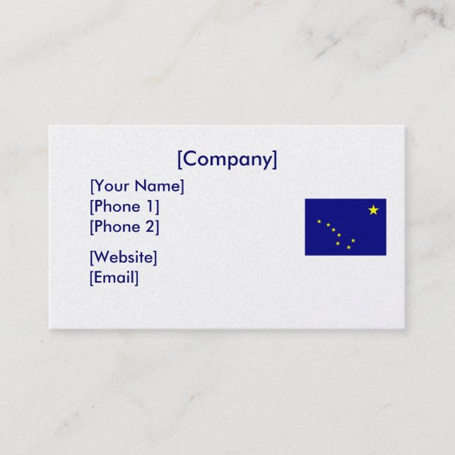 Cartão de visita/estrela norte (Frente)