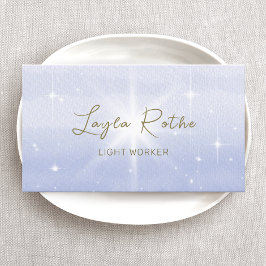 Cartão De Visita Estrelas Celestiais-, trabalhador leve